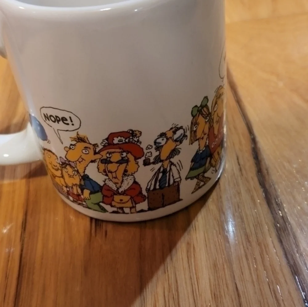 Are We Having Fun‎ Yet Coffee Mug 1987 American Greetings Designer Coll. Cup